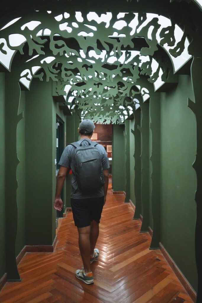 Passageway in Panama Canal Museum