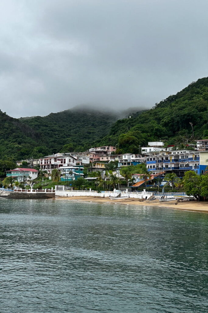 View of Taboga Island from the Ocean on a day trip